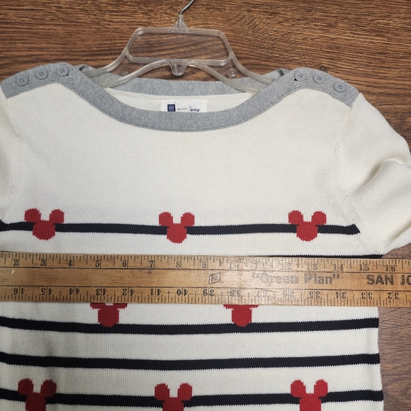 Gap Girls x Disney Mickey Mouse Striped Sweater Dress Size XXL - Picture 6 of 13